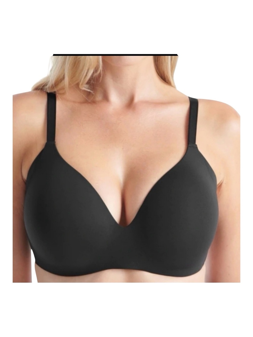 Knix NWTS Wing Woman Contour Bra Black, Wireless, size 32DD